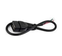 Câble de conversion USB MX1.25 à 4 broches avec port USB-a | Câble adaptateur, pont physique entre une interface MX1.25 à 4 broches et un câble USB séparé pour le