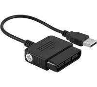 Câble De Convertisseur Adaptateur Contrôleur Vers Usb,Adaptateur De Manette Pour Ps3 Compatibilité Sans Fil Filaire Avec Pc,Double Retour De Vibration