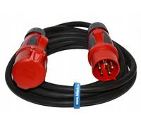 Câble de courant puissant PVC H05VV-F 5x2,5 mm² GRIP 16A IP44 rallonge 5g2,5 mm²