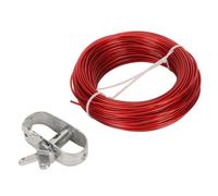 câble de couverture de piscine de 150 pieds avec treuil en aluminium inoxydable pour les piscines hors-sol