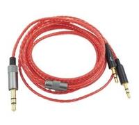 Câble de cuivre sans oxygène OFC fiche 3,5 mm audio pour casque Sol Republic Tracks HD V8 V10 V12 X3 Rouge G