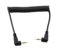 Câble de déclenchement de déclencheur d'appareil photo 2,5 mm vers K1 - Cordon de télécommande pour flash Speedlight - Connexion PC Sync - Câble spiralé à ressort pour PENTAX 645Z 645D K1 K3 K5 K5 II