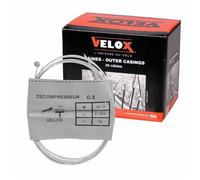 Cable De Decompresseur Cyclo Velox G.8 Pour Mbk Boule 5x6mm Diam 12-10 Lg 2,25m (12 Fils) (Boite De 25) Multicolore