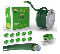 Câble de délimitation de 150 m + 10 connecteurs de câble pour Tondeuse Robot à Gazon - Kit d'accessoires de Fil de délimitation pour câble de Recherche - Compatible