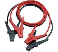 AEG Câble d'aide au démarrage Alu-Tec – 2 x 3 m 12/24 V, sac de rangement, DIN 72553, noir/rouge