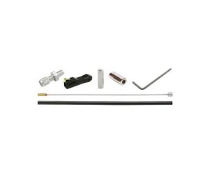 Câble de dérailleur arrière double raccord avec gaine accessoires inclus XLC SH-X19 Argenté
