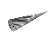Elvedes 1x19 Stainless 4.5x4.5 Shift Cable 100 Units Argenté 2250 mm