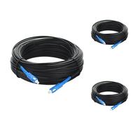 Câble de dérivation de Fiber optique SC monomode Simplex, câble de dérivation de Fiber optique FTTH pour l'extérieur