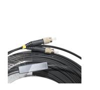 Câble de dérivation en fibre optique extérieur, Duplex FTTH, cordon de raccordement 3 fils, 2 fibres, LC SC FC ST, 150 m(2FC UPC-2FC UPC)