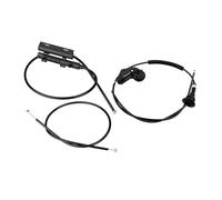 Câble de déverrouillage du capot moteur avant, 3 pièces/ensemble, adapté à la BMW X5 E53 3.0i M54306S3 4.4i M62B44 N62B44A 235 51238408134 51238403219