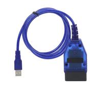 Câble de diagnostic 409 pour voiture Câbles et connecteurs Cabo Vags 409.1 OBD 2 Scanner USB Vags OBD 2 Câble de diagnostic
