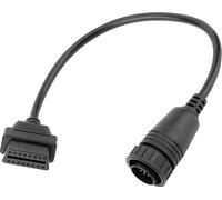 Câble de diagnostic, câble adaptateur OBD2 Noir pour remplacement de voiture Mercedes-Benz Sprinter
