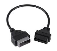 Câble de Diagnostic de Connecteur D'adaptateur OBD2 14 Broches à 16 Broches pour, Détection D'adaptateur de Câble D'extension de Voiture