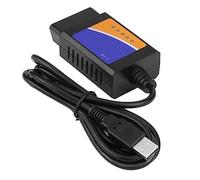 Câble de Diagnostic OBD2, Interface USB pour Scanner OBD, Compatible avec Adaptateur ELM327