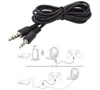 Bigben Interactive 2.5mm/3.5 mm - câbles Audio (2.5mm, 3.5mm, Male, Male, Noir, Ampoule)