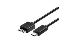 Câble de disque dur externe USB 3.0 USB C vers Micro B pour Western Digital WD My Passport, Toshiba Canvio, LaCie, Seagate Câble de disque dur externe compatible avec iPhone 17/16/15, MacBook Pro