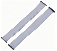 Câble de données à ruban plat gris, pas 1.27mm, IDC, Double extrémité, même Direction, 6P/10/14/16/20/30/34/40/50 broches, téléchargement JTAG ISP, pièce