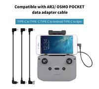Câble de données AURORA TRADE Type C pour Mini3Pro/DJI Mavic3/Air2S, compatible avec les lunettes de vol FPV, transfert rapide, Plug & Play