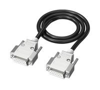 Câble de données d ' extension DB15 de 1, 5 m à 30 m, connecteurs mâles / femelles, fil de cordon à 2 rangées 15 broches pour instrument de contrôle industriel, ligne d ' extension de port parallèle