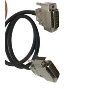 Câble de données DB15 mâle vers DB26 mâle, Deux rangées de 15 Broches vers Trois rangées de 26 Broches, Fil de Traction Ultra Flexible(2m)