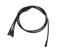 Câble de données de rechange pour tableau de bord à 6 broches pour scooters électriques Kukirin et Pro, construit en plastique pour une connexion électrique stable