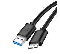 Câble de données électronique Portable, accessoire léger haute vitesse, câble Micro B, adaptateur de ligne de disque dur, USB 3.0