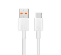 Câble de données et de charge USB-C compatible Super Charge 66W (6A) pour Huawei P50, P50 Pro, Mate X5, Mate 40 Pro, Mate 50 Pro, Mate 60, Mate Xs2, Nova 8, Nova 9, Nova 10, Matepad Pro 11 (2022)
