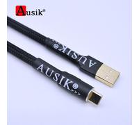 Câble De Données Hifi 2.0 Usb Type A À C,Câble Audio Canare Pour Pc,Mp3,Cd,Dvd,Amplificateur De Radiateur Ausik As016 - Type A To C-1,5m