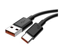 Câble de données Type-C 6A à charge super rapide, courant élevé, lot de 2 1 m