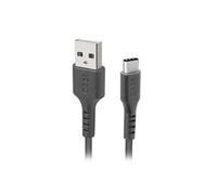 SBS CABLE DE DATOS-CARGADOR USB 2.0 - TIPO C câble USB 1,5 m USB A USB C Noir - Câbles USB (1,5 m, USB A, USB C, 2.0, Male connector / Male connector, Noir)
