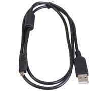 Câble de données USB à 8 broches, 1M, pour Nikon, Olympus, Pentax, Sony, Panasonic, Sanyo