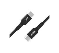 Câble de données USB-C vers USB-C AKASHI 3 m Charge rapide Noir