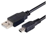Câble de Données USB Mini 5-Pin pour Appareils Photo Canon IFC-500U, IFC-400PCU, IFC-300PCU, IFC-200U et Nikon D3100, D90, D7000, D700, D3000