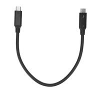 Câble de données USB pour appareils portables, vitesse de transmission de 40 Gbit/s, support de fixation à ventouse USB-C vers USB-C, adaptateur