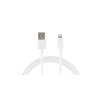 Câble de données USB vers compatible Lightning synchronisation Charge pour Apple iPhone 6 6S Plus 5S 5 C 7 7 plus 8 X Blanc (2 m)