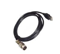 Câble de données USB vers DIN mâle à 9 broches, câble en ligne informatisé de 2 mètres for Thrustmaster, TH8A, TSSH, MOD +, frein à main