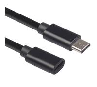 Cable de extensión de macho a hembra, interfaz tipo C a conector Jack, Extensor de carga Usb C, 1,5 M