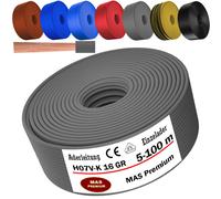 Câble de fil 5-100 m H07V-K 16 fils fins chargeur individuel flexible