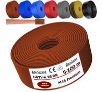 Câble de fil 5-100 m H07V-K 16 fils fins chargeur individuel flexible