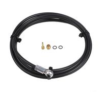 Câble de frein à disque hydraulique de vélo 2000 mm pour MAGURA MT4 MT4E MT5, tuyau d'huile haute pression à 3 couches avec kit d'accessoires, noir (ensemble B)