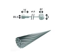 Câble De Frein À Double Raccord Xlc Br-X86 2250 Mm Gris