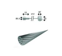 Câble de frein à double raccord XLC BR-X86 Argenté