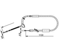 Bosch Câble de frein à main 1 987 482 490 – Parking
