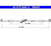 Câble de frein à main 24.3727-0447.2 ATE pour MERCEDES-BENZ T-Model CLS