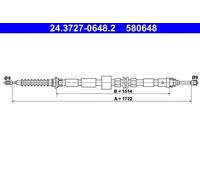 ATE 24372706482 Câble de frein