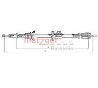 METZGER 10.8061 Câble de frein à main
