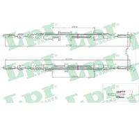 Câble de frein à main Frein à disque C0571B LPR pour OPEL ASTRA F Décapotable