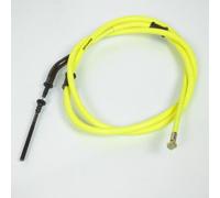 Câble De Frein Arrière Doppler Pour Scooter Mbk 50 Booster 2004 À 2019 Jaune Fluo Neuf