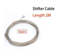 Câble De Frein Et Manette De Vitesse Pour Vélo De Route Et Vtt,5 Pièces/Ensemble,2m - Type Shifter Cable