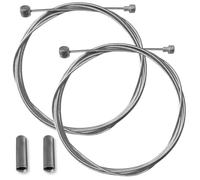 cyclingcolors 2x cable de frein vélo compatible avec Shimano Sram avant arrière route vtt ville course vintage 2m embouts